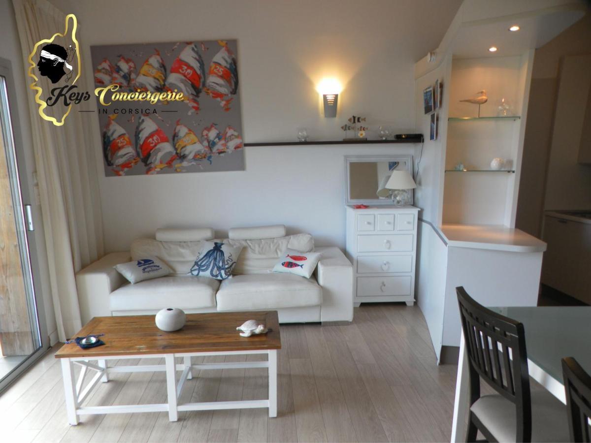 Residence Cala Sultana N62 - 4 Pers Avec Piscine Chauffee- Acces Prive A La Plage De Santa Giulia Porto-Vecchio  Exteriör bild
