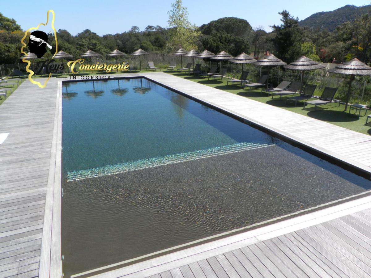 Residence Cala Sultana N62 - 4 Pers Avec Piscine Chauffee- Acces Prive A La Plage De Santa Giulia Porto-Vecchio  Exteriör bild