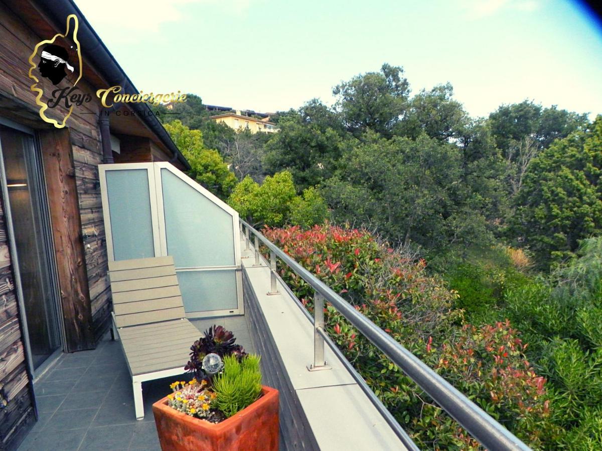 Residence Cala Sultana N62 - 4 Pers Avec Piscine Chauffee- Acces Prive A La Plage De Santa Giulia Porto-Vecchio  Exteriör bild