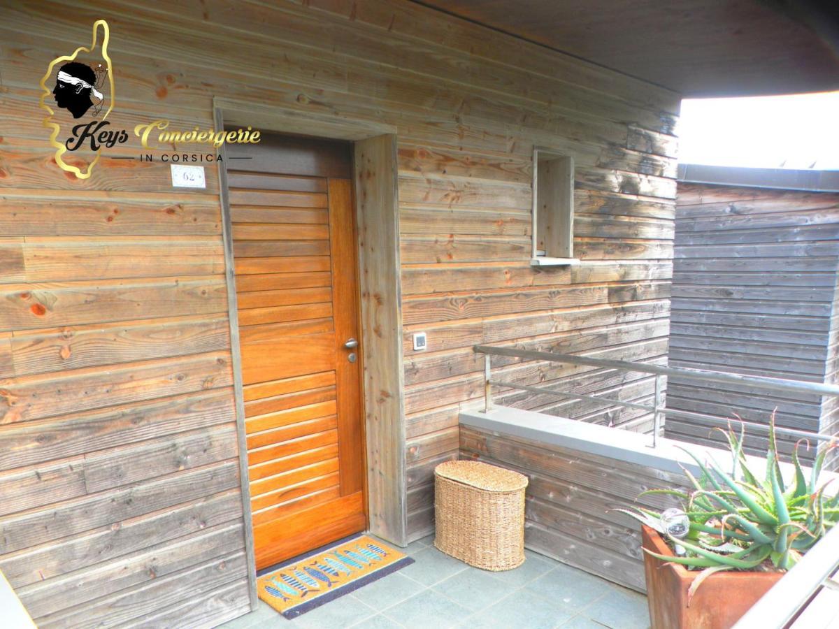 Residence Cala Sultana N62 - 4 Pers Avec Piscine Chauffee- Acces Prive A La Plage De Santa Giulia Porto-Vecchio  Exteriör bild