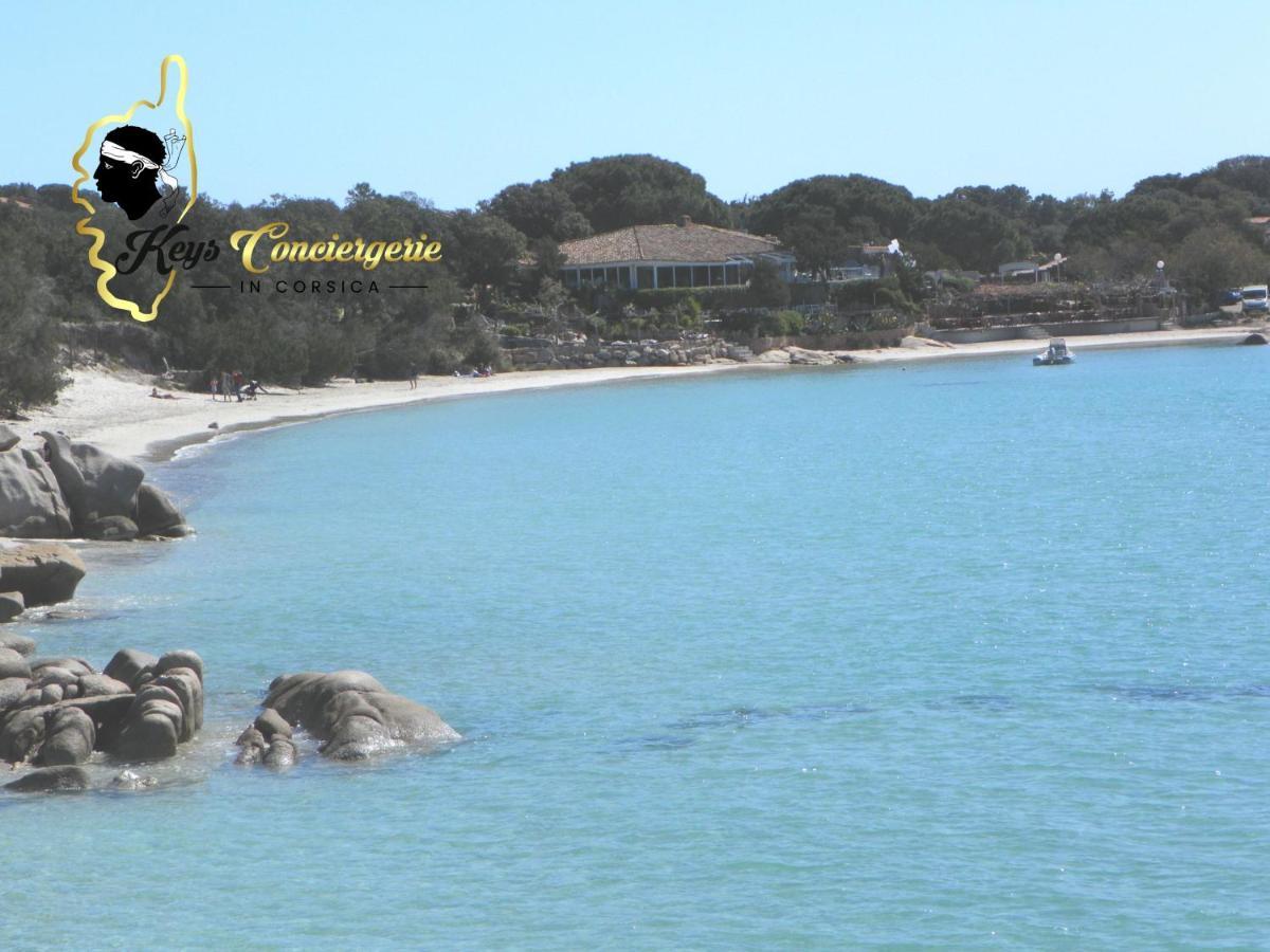 Residence Cala Sultana N62 - 4 Pers Avec Piscine Chauffee- Acces Prive A La Plage De Santa Giulia Porto-Vecchio  Exteriör bild