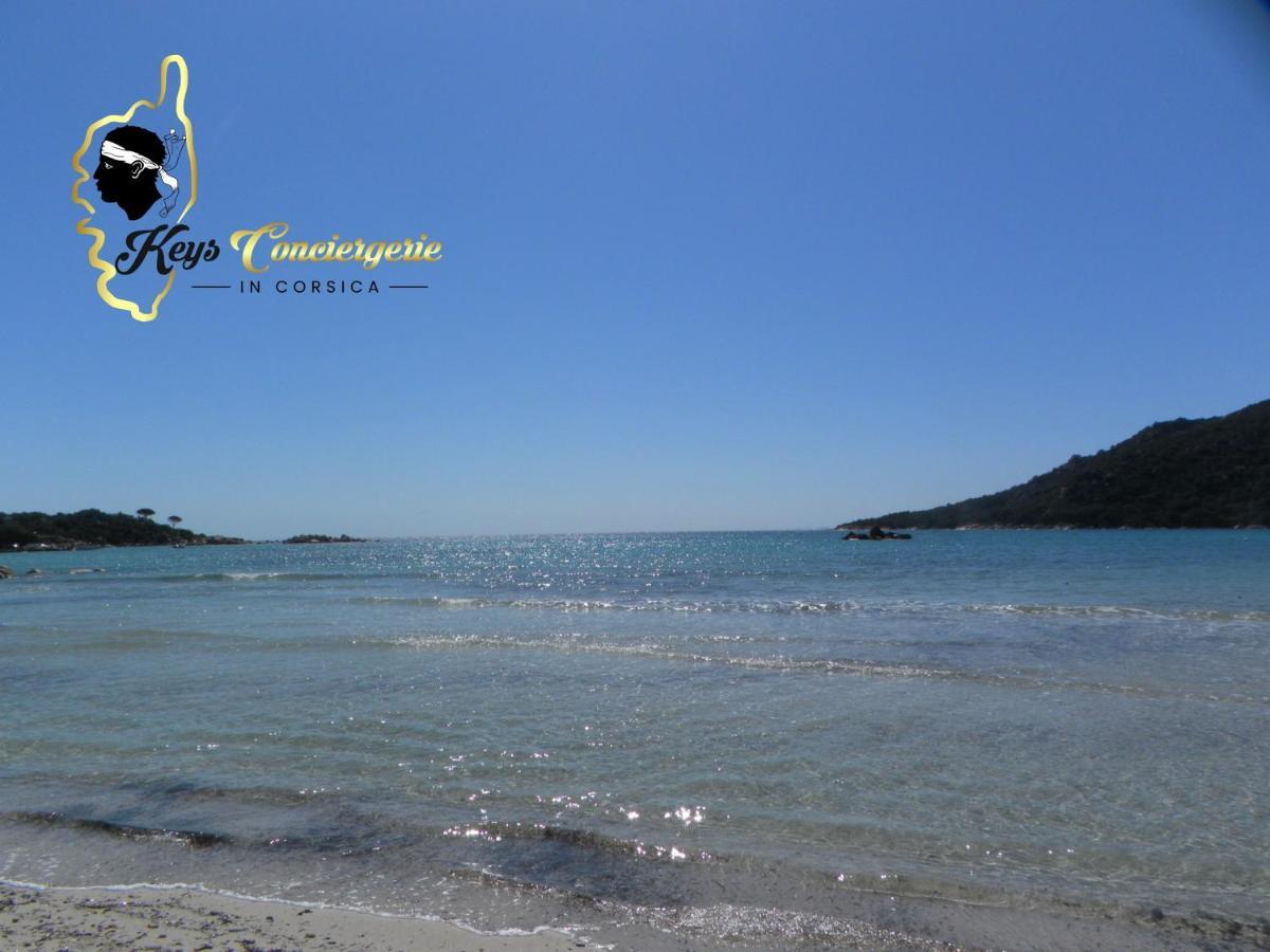 Residence Cala Sultana N62 - 4 Pers Avec Piscine Chauffee- Acces Prive A La Plage De Santa Giulia Porto-Vecchio  Exteriör bild
