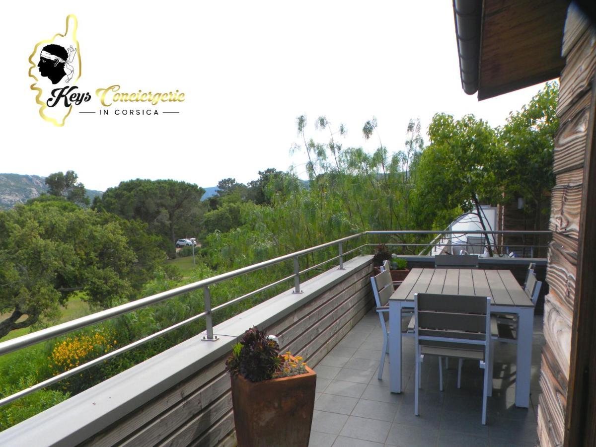 Residence Cala Sultana N62 - 4 Pers Avec Piscine Chauffee- Acces Prive A La Plage De Santa Giulia Porto-Vecchio  Exteriör bild
